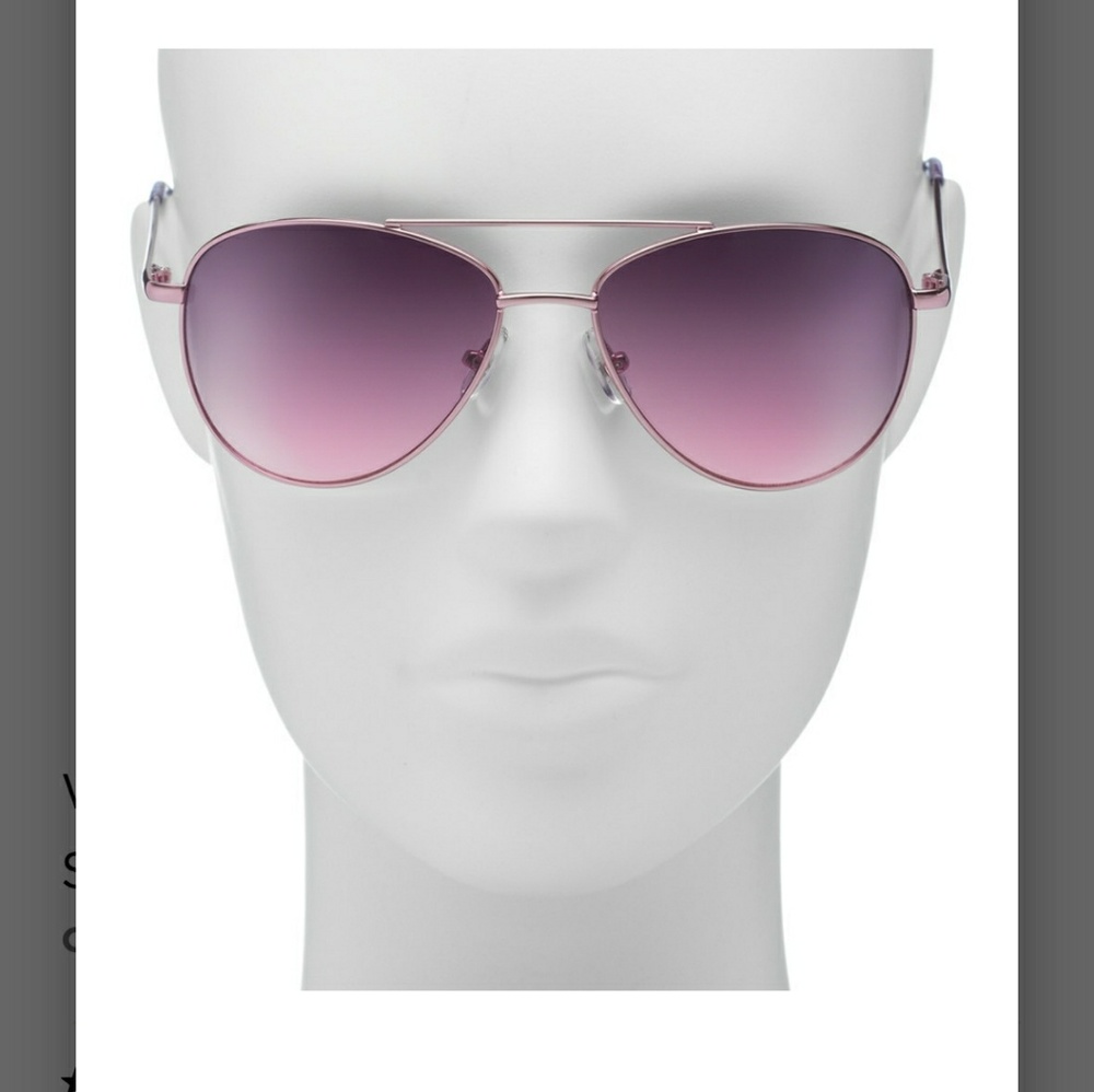 NWT SO Women's Gradient Aviator Sunglasses - Picture 8 of 8